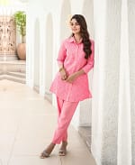 Cotton Silk Thread Work Co-ord Set