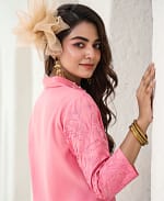 Cotton Silk Thread Work Co-ord Set