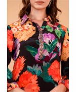 Muslin Silk Afghani Printed Co-ord Set