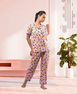 Swiss Cotton Minion Printed Nightwear