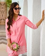 Pink Thread Work Co-ord Set