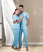 Swiss Cotton Panda Printed Nightwear
