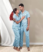Swiss Cotton Panda Printed Nightwear