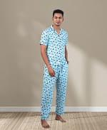 Swiss Cotton Panda Printed Nightwear