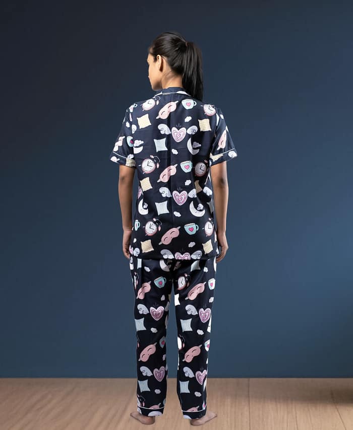 Swiss Cotton Good Night Print Nightwear