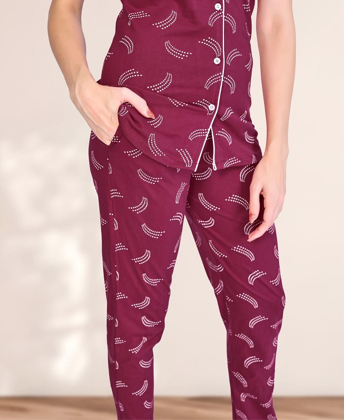 Comfortable Cotton Printed Nightwear