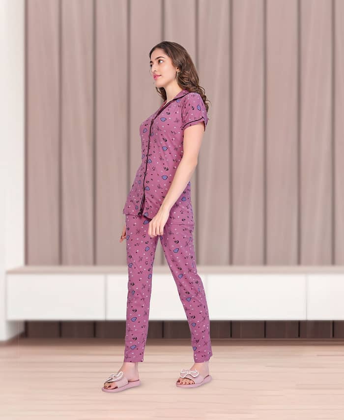 Comfortable Cotton Printed Nightwear