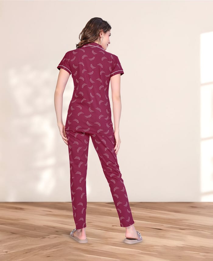 Comfortable Cotton Printed Nightwear