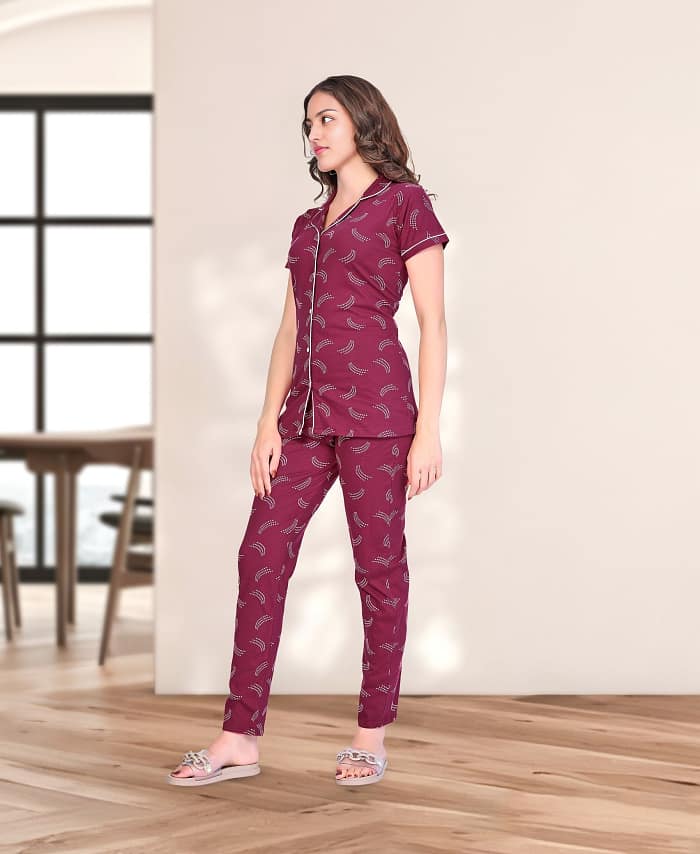 Comfortable Cotton Printed Nightwear