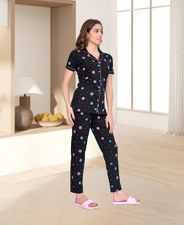 Comfortable Cotton Printed Nightwear