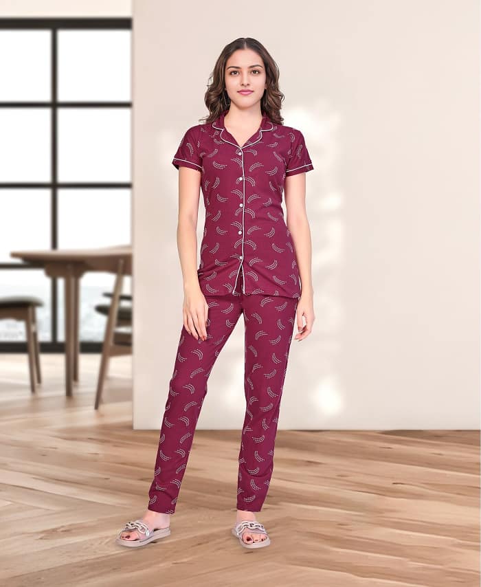 Comfortable Cotton Printed Nightwear