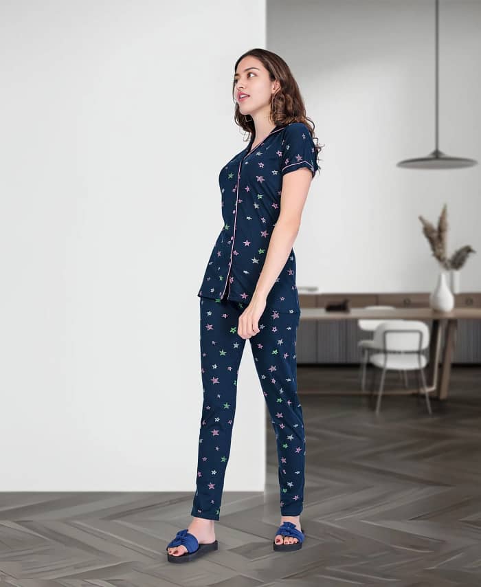 Comfortable Cotton Printed Nightwear