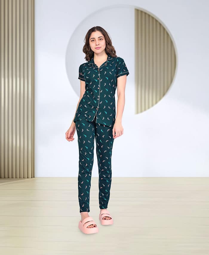 Comfortable Cotton Printed Nightwear