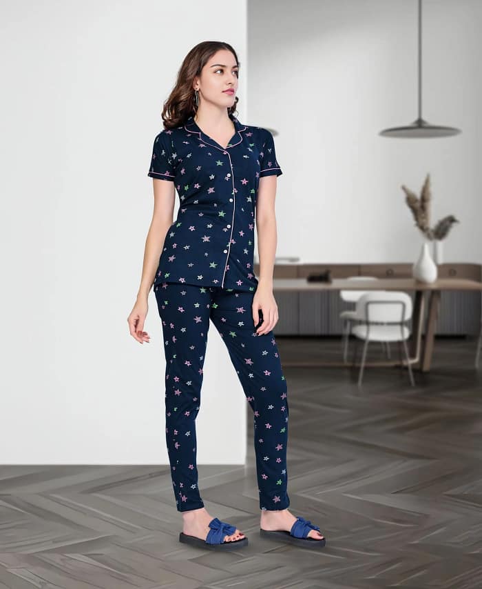 Comfortable Cotton Printed Nightwear