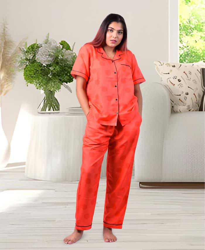 Swiss Cotton Designer Poster Nightwear