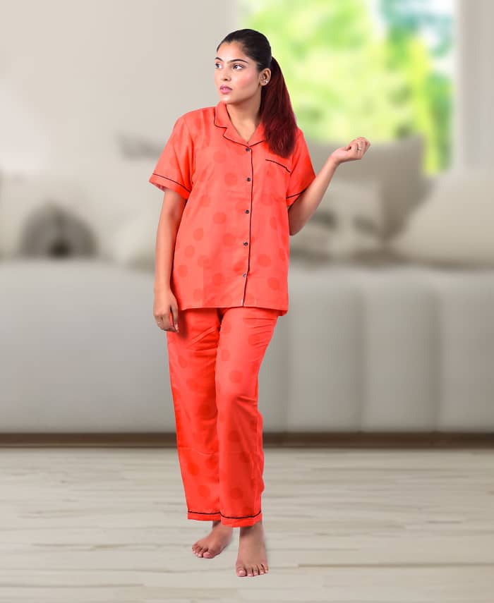 Swiss Cotton Designer Poster Nightwear
