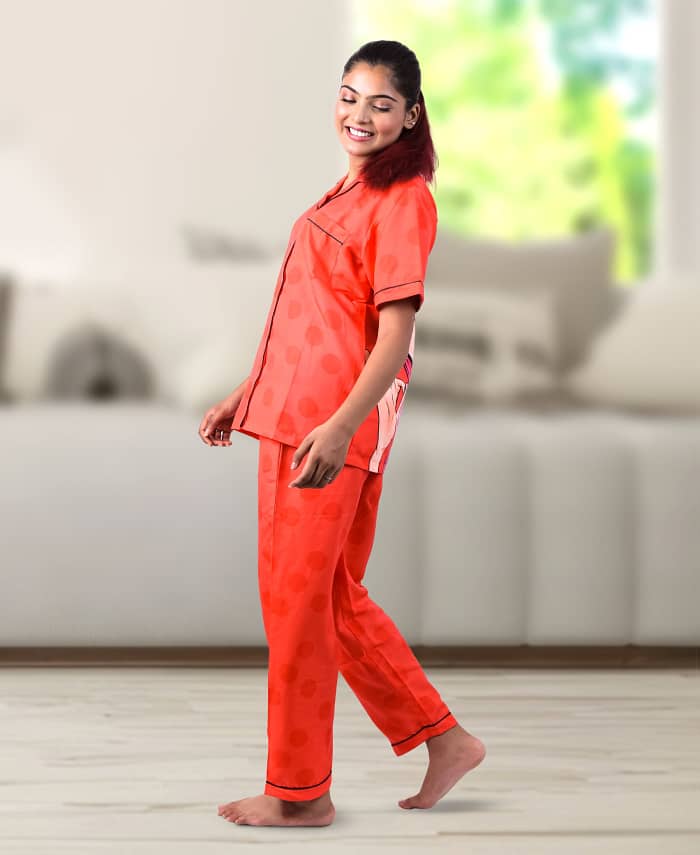 Swiss Cotton Designer Poster Nightwear