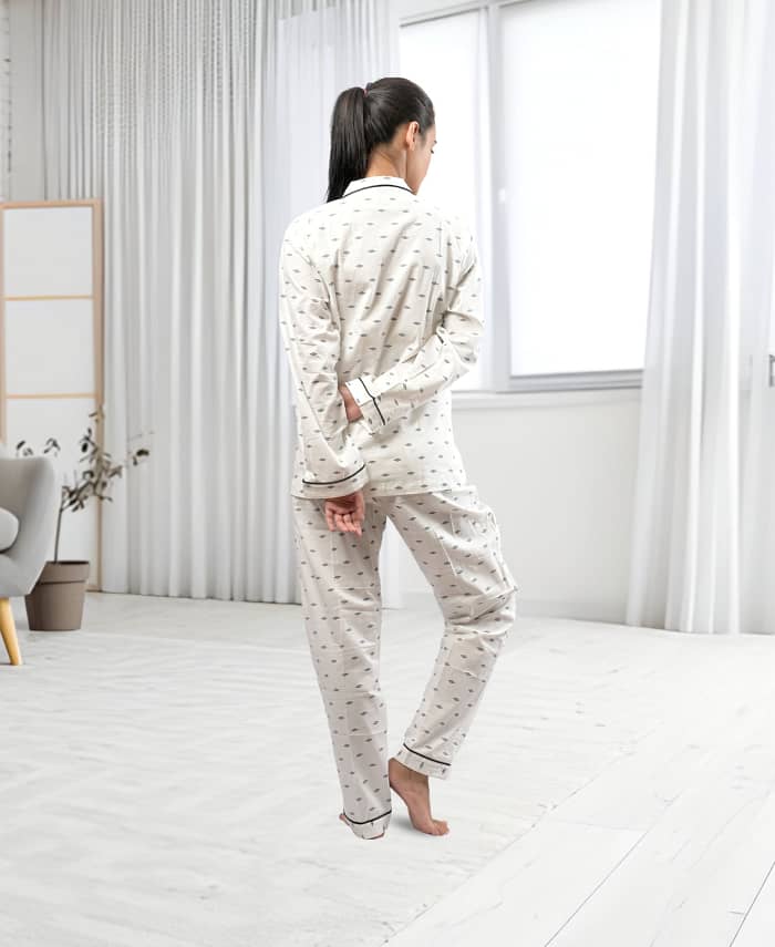 Pure Cotton White Nightwear